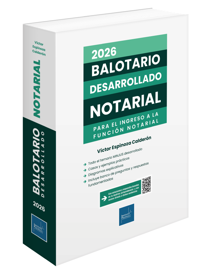 Balotario desarrollado notarial