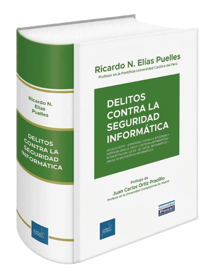 Portada de Delitos contra la seguridad informática