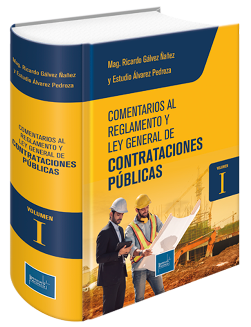 Portada de Comentarios al reglamento y ley general de contrataciones públicas. Tomo I