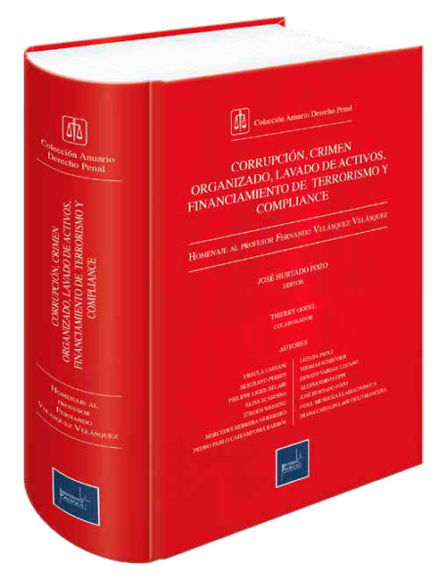 Portada de Corrupción, Crimen Organizado, Lavado de Activos, Financiamiento de Terrorismo y Compliance. Libro virtual