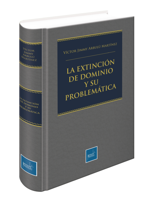 Portada de La extinción de dominio y su problemática