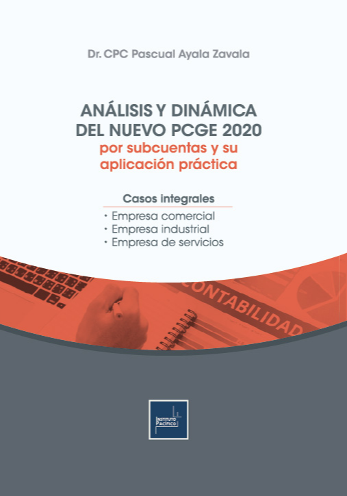 Portada de Análisis y Dinámica del Nuevo PCGE 2020 por Subcuentas y su Aplicación Práctica