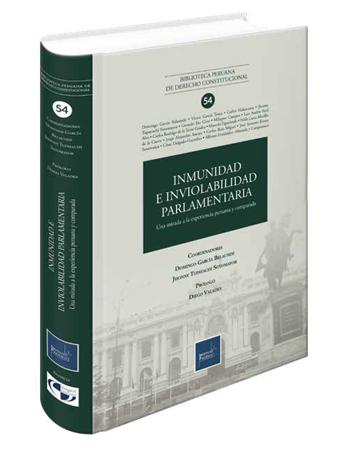 Portada de Inmunidad e inviolabilidad parlamentaria