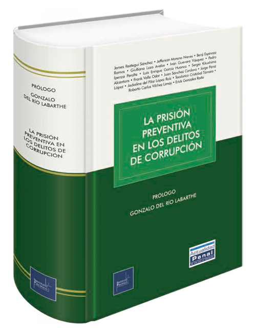 Portada de Prisión preventiva en los delitos de corrupción